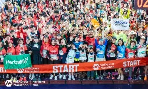 'VnExpress Marathon kích cầu du lịch mùa đông tại Hải Phòng' 'VnExpress Marathon kích cầu du lịch mùa đông tại Hải Phòng'