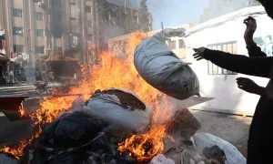 Chính quyền lâm thời Syria tiêu hủy một triệu viên thuốc lắc