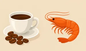 Xuất khẩu tôm, cà phê tăng đột biến Xuất khẩu tôm, cà phê tăng đột biến