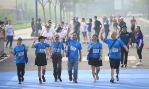 Hơn 1.000 nhà báo tham gia giải chạy 'Tự hào Thành phố tôi yêu' Hơn 1.000 nhà báo tham gia giải chạy 'Tự hào Thành phố tôi yêu'