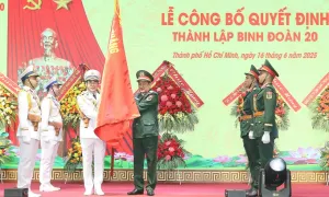 Bộ Quốc phòng thành lập Binh đoàn 20 Bộ Quốc phòng thành lập Binh đoàn 20
